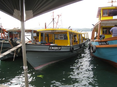 QR Codes on Fishing Boats