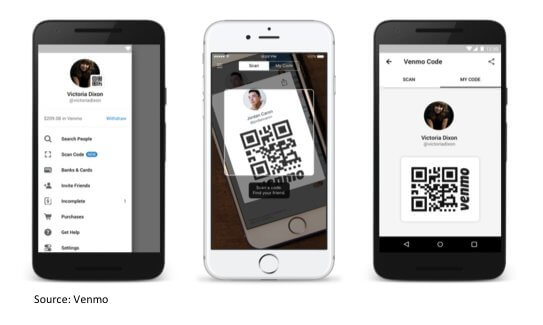 Venmo App: Add Friends and Make Payments with QR Codes