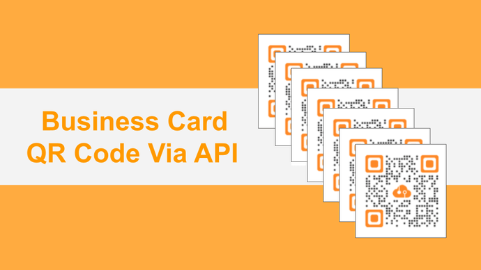 Vcard QR Code API Generator