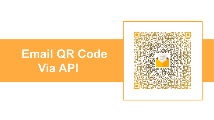 Email QR Code API