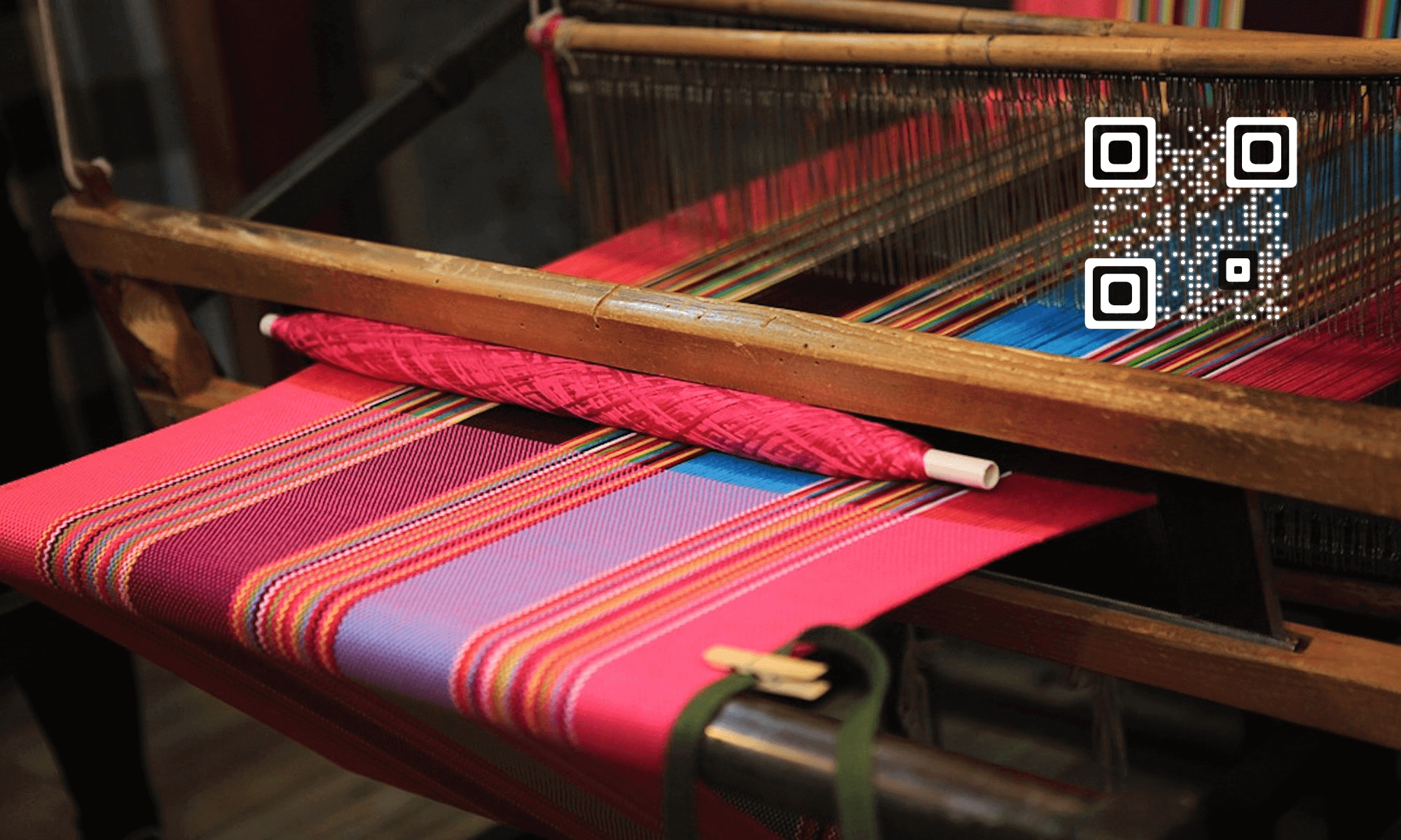 QR Codes in handloom and handicraft