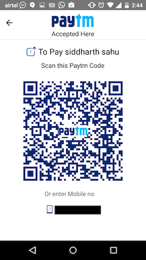 paytm qr code payments 7