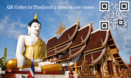 QR Codes in Thailand- 8 diverse use cases
