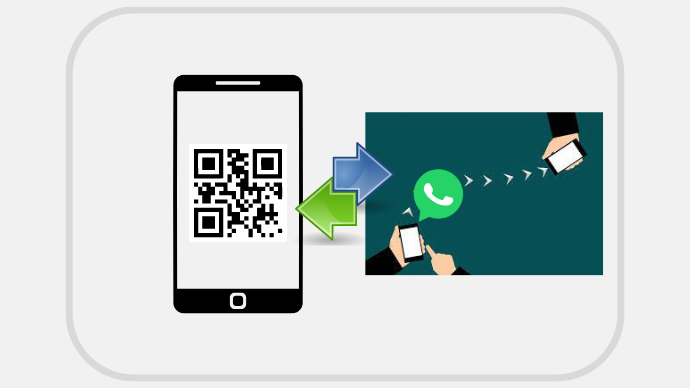 WhatsApp Data Transfer through QR Code