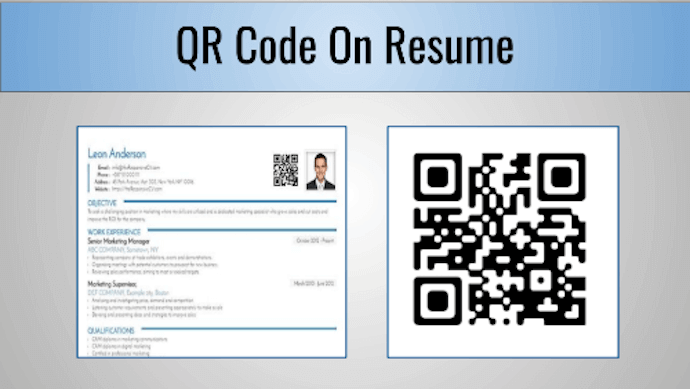 QR Code to make your resume unique