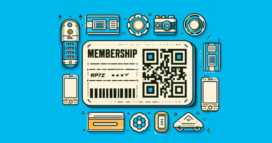 QR Code Membership Card